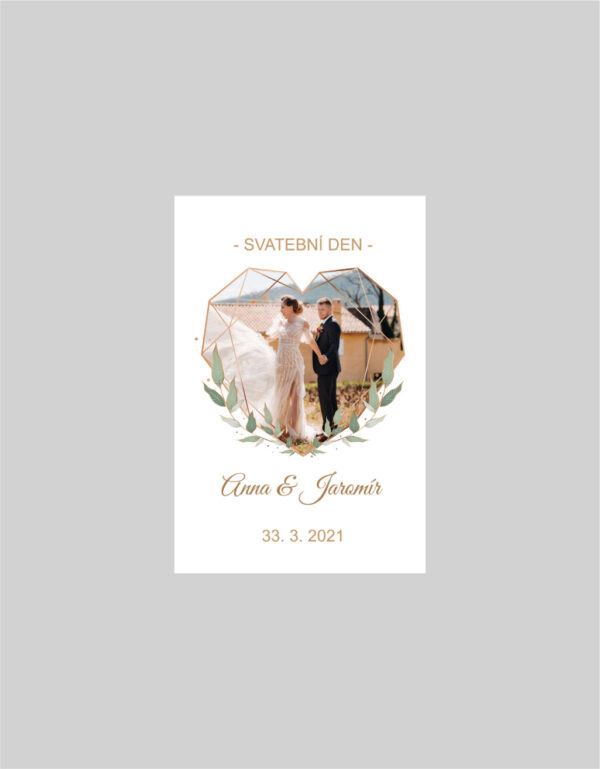 Fotoobraz 20 x 30 cm z vlastní fotografie - DESIGN 281 -