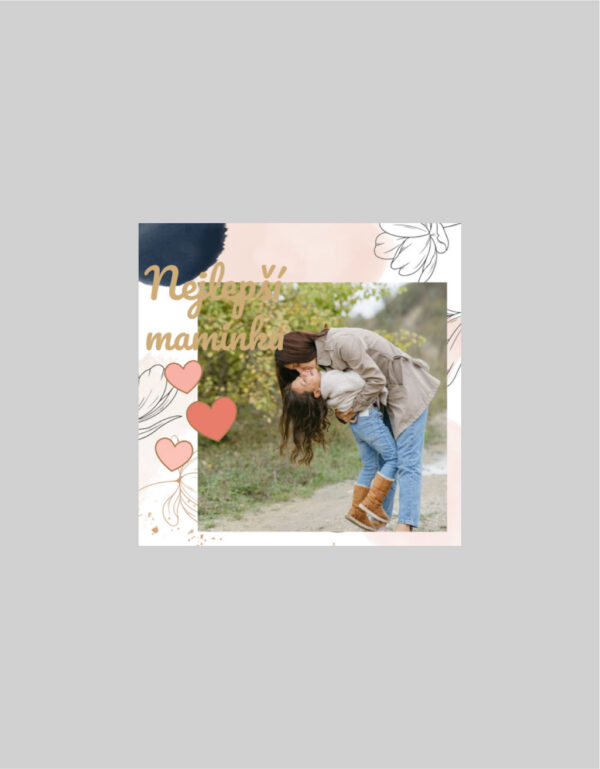 Fotoobraz 30 x 30 cm z vlastní fotografie - DESIGN 390 -