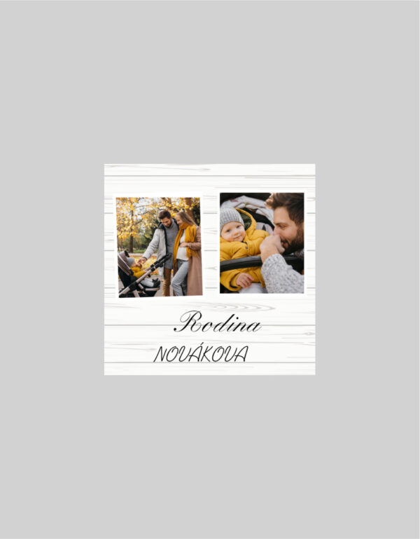 Fotoobraz 20 x 20 cm z vlastní fotografie - DESIGN 228 -