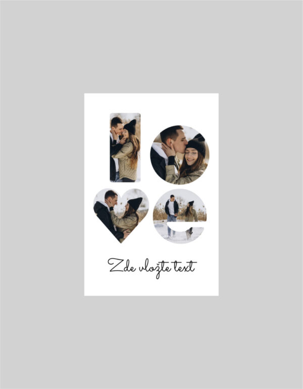 Fotoobraz 30 x 45 cm z vlastní fotografie - DESIGN 520 -