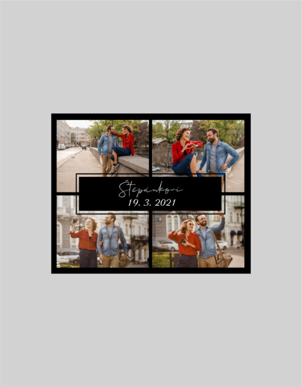 Fotoobraz 50 x 40 cm z vlastní fotografie - DESIGN 872 -