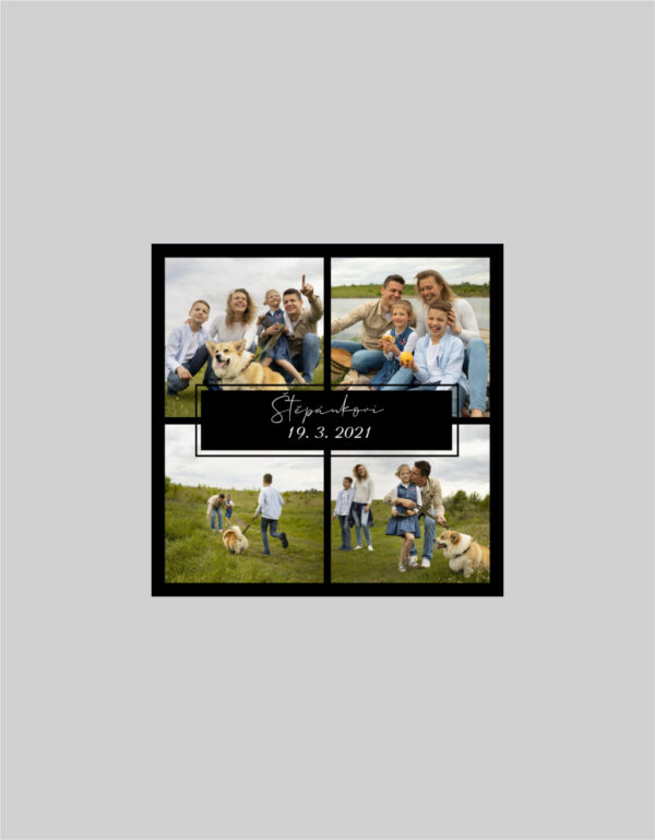Fotoobraz 30 x 30 cm z vlastní fotografie - DESIGN 426 -