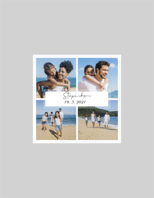 Fotoobraz 40 x 40 cm z vlastní fotografie - DESIGN 684 -