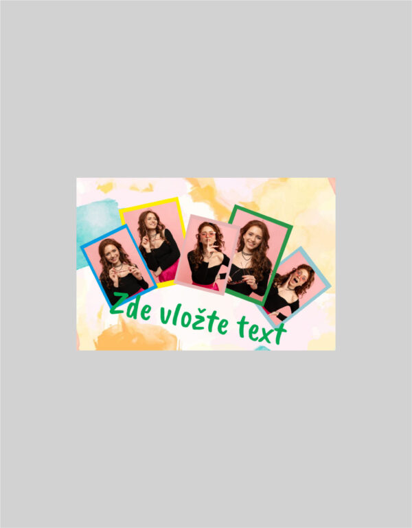 Fotoobraz 30 x 20 cm z vlastní fotografie - DESIGN 370 -