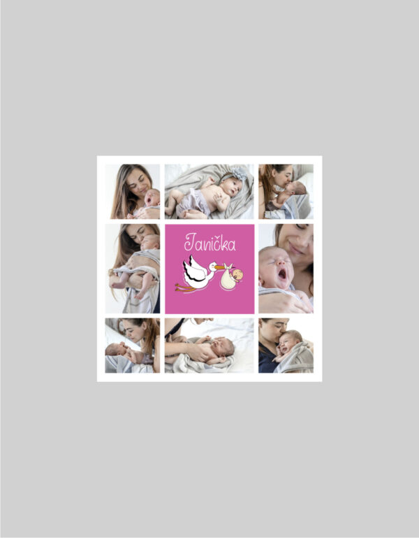 Fotoobraz 30 x 30 cm z vlastní fotografie - DESIGN 444 -