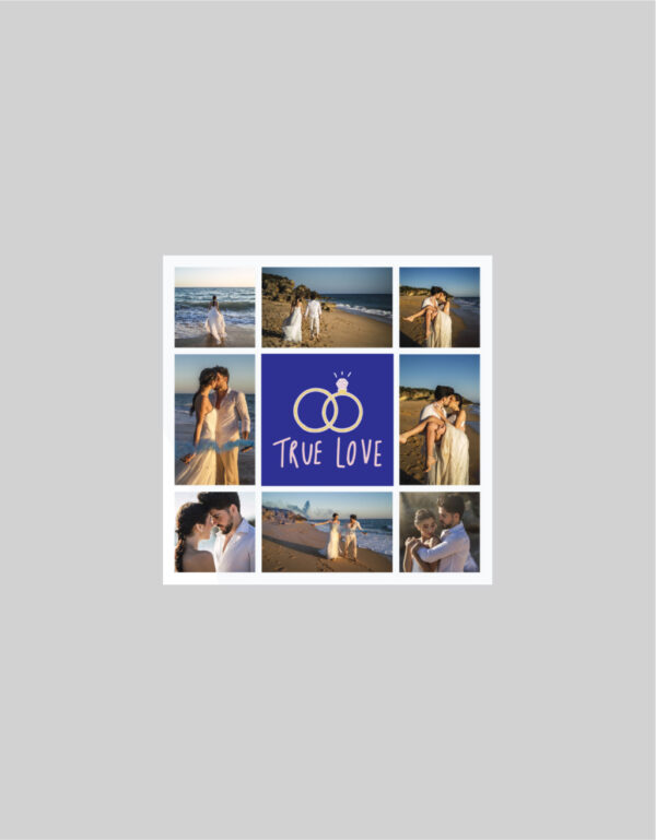 Fotoobraz 20 x 20 cm z vlastní fotografie - DESIGN 264 -
