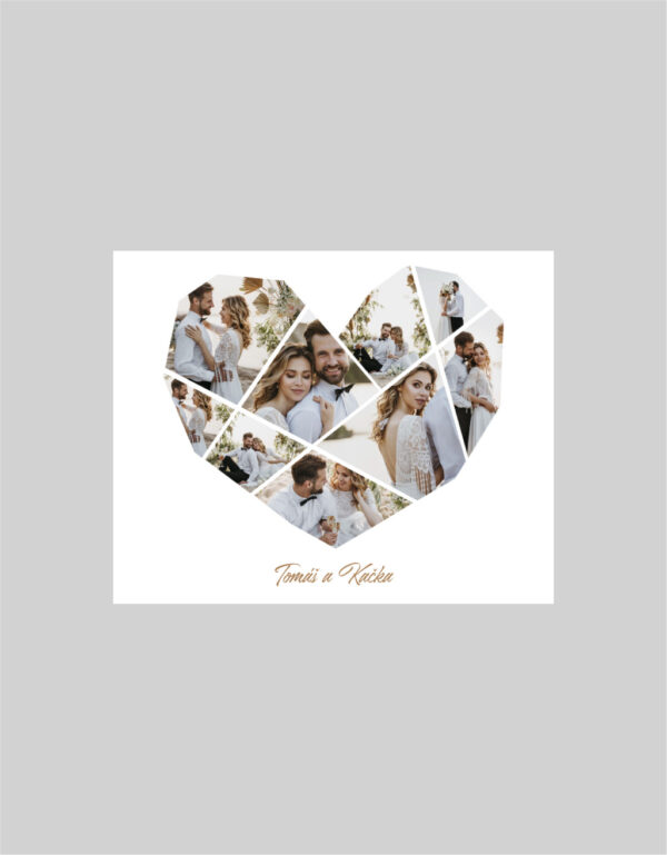 Fotoobraz 50 x 40 cm z vlastní fotografie - DESIGN 885 -
