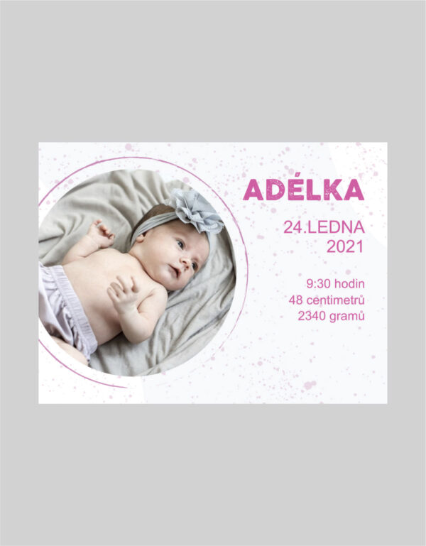 Fotoobraz 120 x 90 cm z vlastní fotografie - DESIGN 2158 -