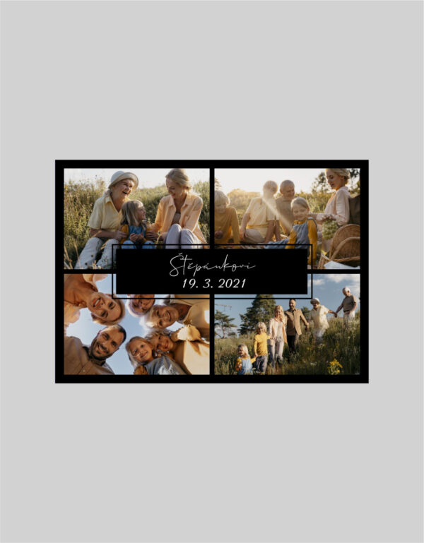 Fotoobraz 70 x 50 cm z vlastní fotografie - DESIGN 1364 -