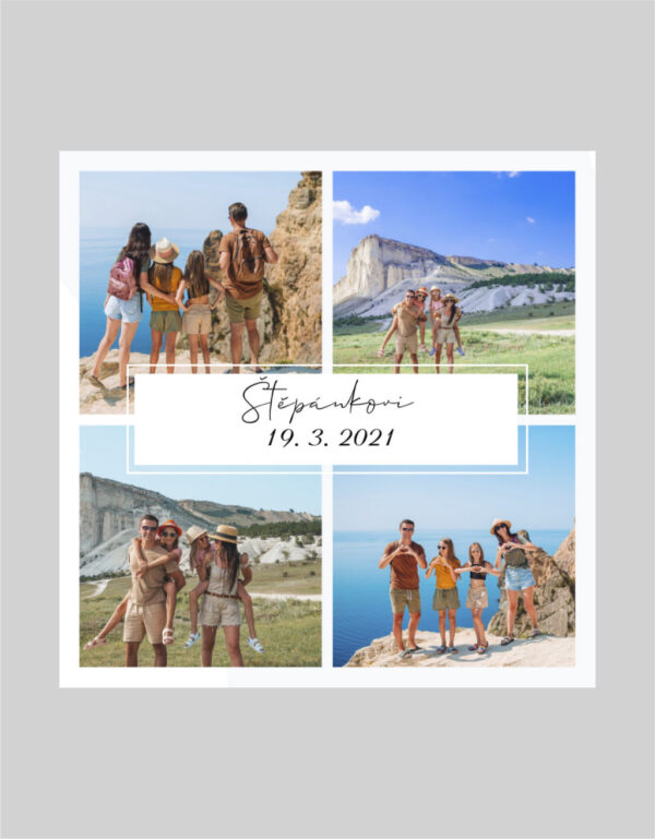 Fotoobraz 120 x 120 cm z vlastní fotografie - DESIGN 2238 -