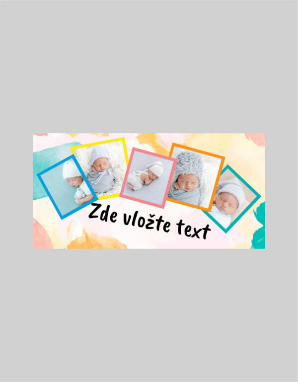 Fotoobraz 100 x 50 cm z vlastní fotografie - DESIGN 1883 -