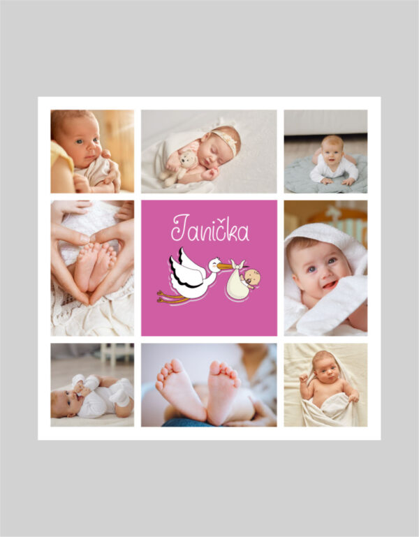 Fotoobraz 120 x 120 cm z vlastní fotografie - DESIGN 2253 -